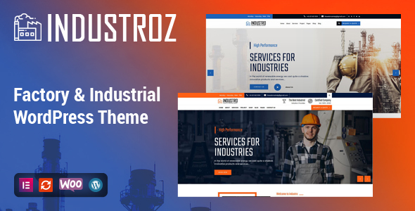 Industroz – Factory Industrial WordPress Theme is a perfect solution for creating all types of industry