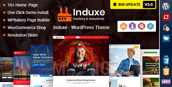 Induxe is particularly designed for factory