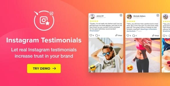 Boost your website's credibility with the Instagram Testimonials Plugin for WordPress! Showcase authentic customer posts as stunning testimonials