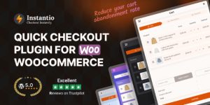 Instantio (Formerly WooInstant) reduces your Cart Abandonment rate by minimizing the steps of WooCommerce Checkout process. With it’s floating cart icon