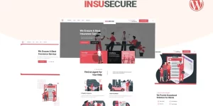 Insusecure Multipurpose insurance WordPress Theme is a 2021 released modern WordPress theme focused on insurance business. Insusecure Multipurpose insurance WordPress Theme has been developed using