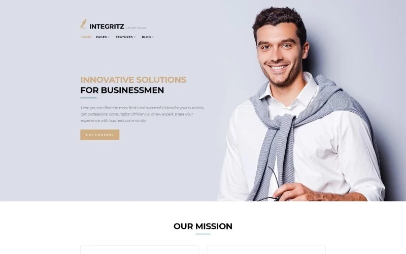 Users that need some advice connected with law will be looking for a solid website that shows a firm is reliable enough. Integritz WordPress template is a perfect choice for a firm that wants to get visitors trust from the first sight. The design is fully responsive and has a…