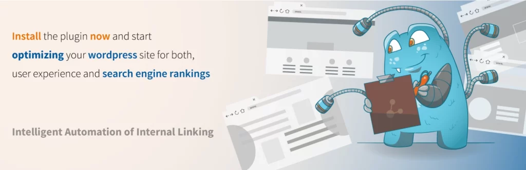 Internal Link Juicer is the state-of-the-art solution for building internal links within post content. It works by using an intelligent per-post configuration of your desired keywords. Overall