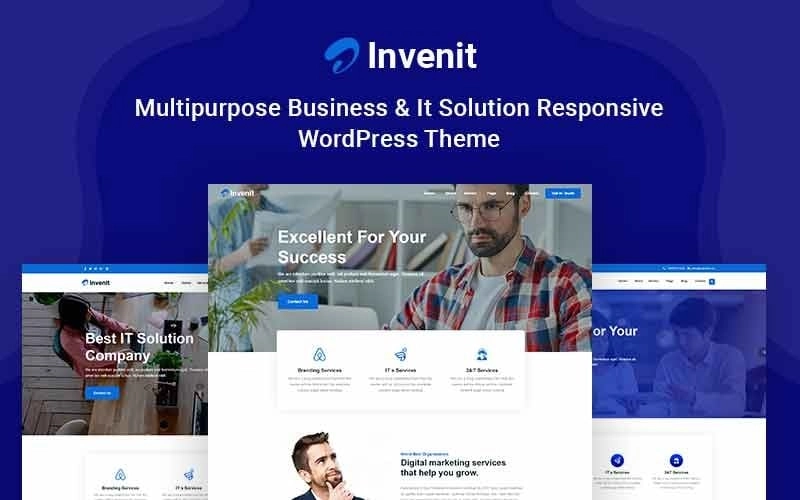 Invenit is best IT solution and Business service WordPress Theme. The theme have 70+ elements and 200+ styles. you can create any kind of website using the theme. It also we use world best popular page builder Elementor. The Elementor page builder helps make a good website to you.