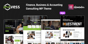 Introducing the Invess – Accounting Consulting WordPress Theme Hey WordPress fanatics and developers! Meet the Invess – Accounting Consulting WordPress Theme