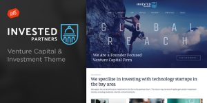 Invested: Venture Capital  Investment Theme: Your Ultimate WordPress Solution for Finance Looking for the perfect WordPress theme to showcase your venture capital or investment firm? Well