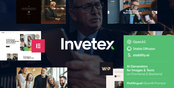 Discover the Invetex WordPress theme – ideal for consulting and investment businesses. Premium design