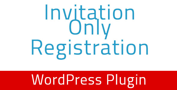 Unlock exclusive access to your WordPress site with the Invitation Only Registration plugin! Effortlessly manage private registrations by uploading