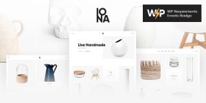 Transform your craft shop with the Iona WordPress Theme! Stunning layouts