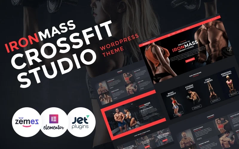 Are you going to create a sport blog or a website for a gym? This WordPress fitness responsive website template may become a perfect option for both. The color combination of black and red raises adrenaline level in the viewer naturally which consequently should lead to his interest in the…