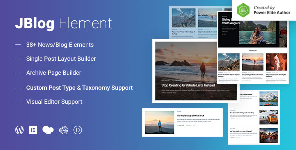 Create stunning blog layouts with JBlog Elements for Elementor  WPBakery. Enhance your WordPress site easily. Join Bevaultx for more!