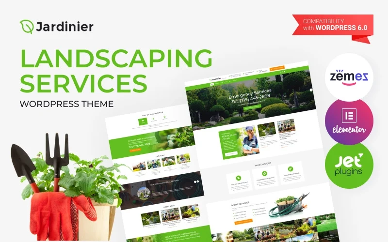 This fully responsive Landscaping Services WordPress theme will make your landscaping services website really fresh and unique. With this theme you’ll get different layouts with adjustable pages with multiple changeable elements to make your future website really fit your expectations. This WordPress theme offers nearly endless website customization possibilities with…