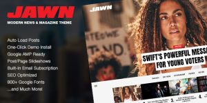 Introducing Jawn - Modern WordPress News  Magazine Theme If you're into publishing news