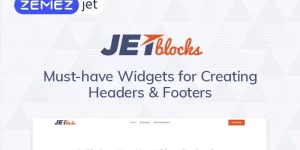 JetBlocks. HeaderFooter plugin for Elementor