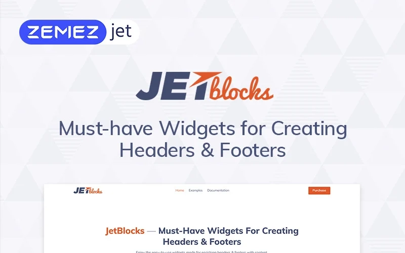 JetBlocks. HeaderFooter plugin for Elementor