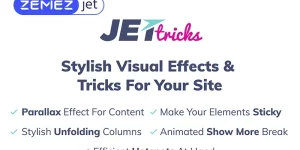 JetTricks - Visual Effects Addon for Elementor WordPress Plugin