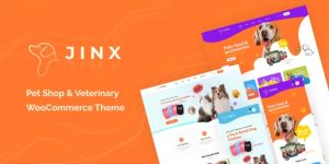 Unlock an amazing pet shop  veterinary WooCommerce theme with Jinx! Enjoy versatile design