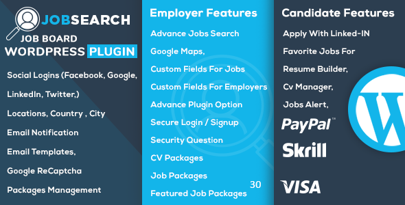 WP Job Search brings you the most simple solution to display jobs on any type of websites. You may already know