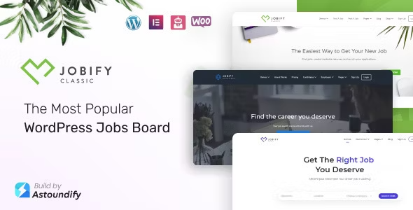 Creating a job listing website has never been easier with Jobify — the easiest to use job board theme available. Create a community of employers and prospective employees.