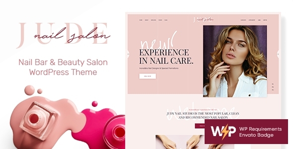 Jude is a fresh  clean WordPress Theme created especially for stylish Nail Bar