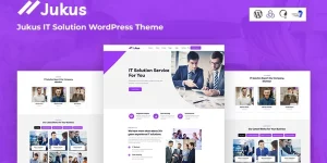 Jukus is a IT Solution WordPress theme and is fully responsive Website. You can create anything using the website. The theme you able use as any latest company website. This theme is a compatible withal browsers