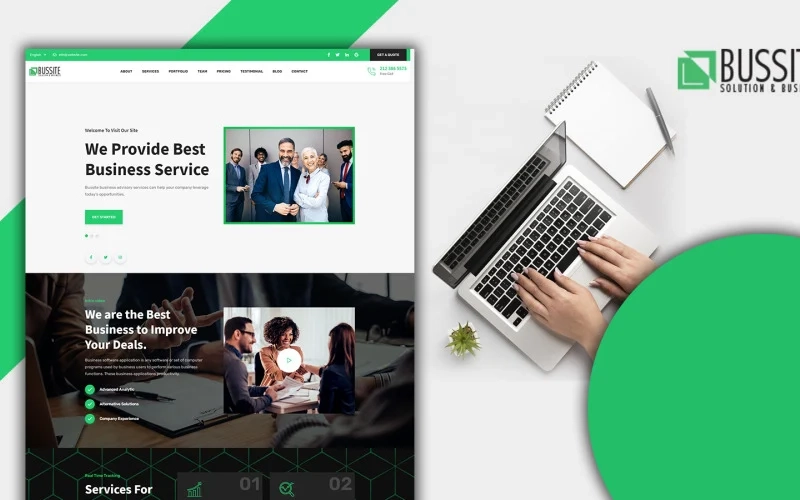 Jumboo-Bussit Business Consulting WordPress Theme is a Cross Browser Compatible WordPress Theme on all browsers such as Firefox