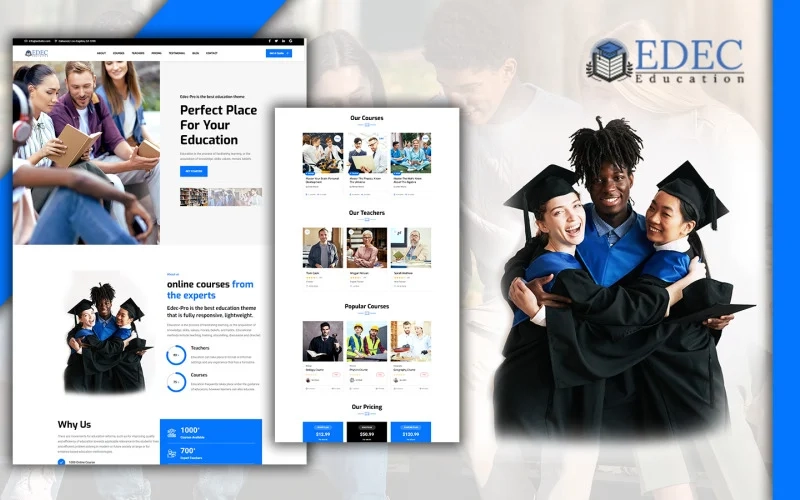 Jumboo-Edec Easy Education WordPress Theme helps you build a website like Udemy with Cross Browser Compatibility such as Firefox