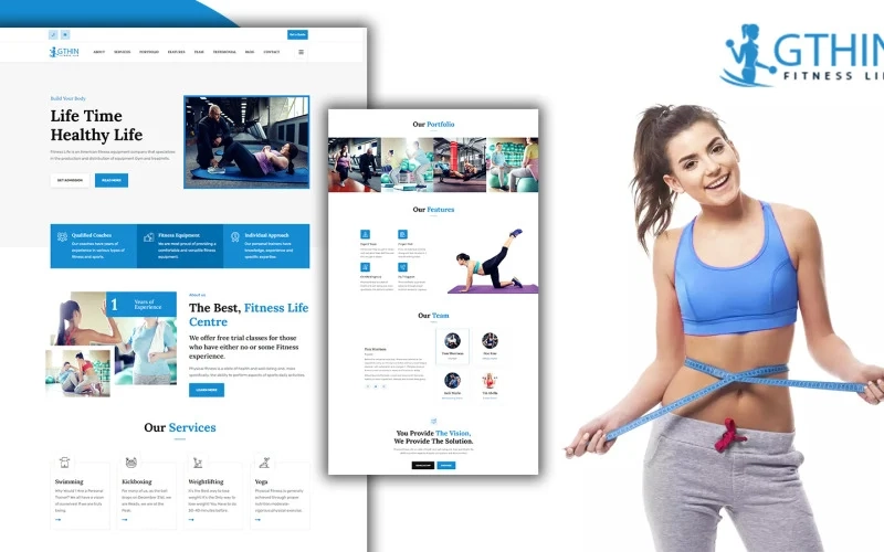 With Jumboo-Gthin Fitness Center WordPress Theme we have lifted the Bench mark