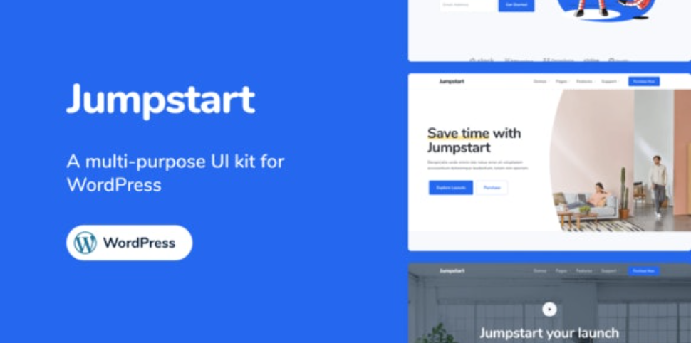 Build a beautiful WordPress Business site faster than ever. Jumpstart is a responsive