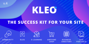 KLEO is a strong and stable BuddyPress theme with over 18K trusted clients. KLEO also integrates very nicely with a vast majority of plugins making it easier for you to start your site right away.