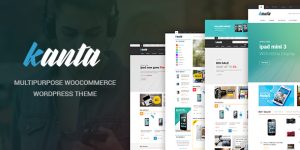 Boost your eCommerce site with Kanta Multipurpose WooCommerce WordPress Theme. Highly customizable