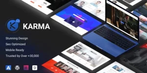 Karma is a fully responsive theme designed for mobile-friendly websites and apps. Every feature and page looks stunning on any device