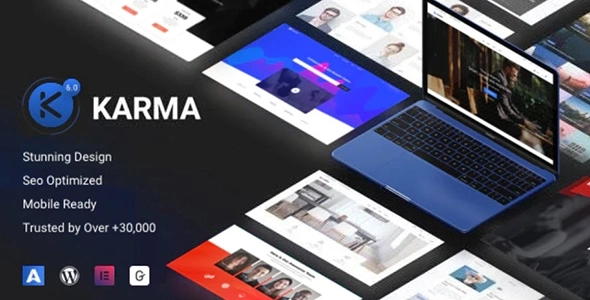 Karma is a fully responsive theme designed for mobile-friendly websites and apps. Every feature and page looks stunning on any device