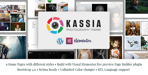 Discover the elegant and functional Kassia Photography WordPress Theme. Perfect for photographers and creatives. Subscribe to Bevaultx for more!