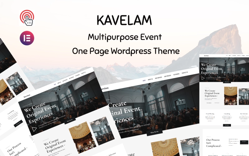 Kavelam is Multipurpose Event Management WordPress Theme. If you are looking for simple event management WordPress theme for your event management business