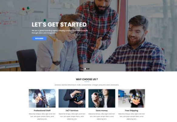 Kiamo theme is modern and professional business WordPress theme with fuly responsive design. A great candidate for any type of website