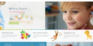 KiddiCare WordPress template is a perfect solution for a pediatric clinic. It is simple to use and user-friendly