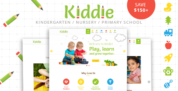 Discover the Kiddie WordPress Theme