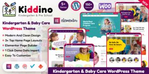 Welcome to Kiddino babysitting and kindergarten theme of your dreams! This theme has been carefully designed and includes numerous homepage demos and inner page layouts so you can showcase every aspect of your daycare business. It is fully compatible with WooCommerce