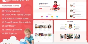 Kindergarten  Play School WordPress Theme