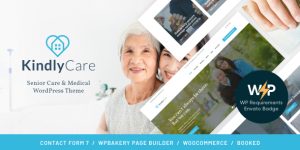 Create the perfect senior care or medical website with the versatile KindlyCare WordPress theme. Explore it on Bevaultx and elevate your online presence!