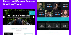Discover Kingal – the ultimate MultiPurpose WordPress Theme! With its stunning designs