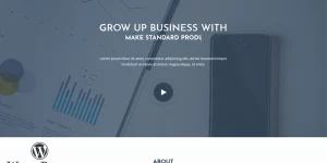 Kinger - Personal/Portfolio/Landing WordPress Theme. you can use this Template to show your personal business service