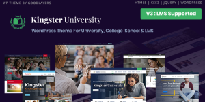 Kingster – Education WordPress Theme For University