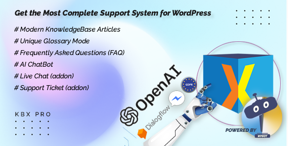 KnowledgeBase X is an advanced WordPress KnowledgeBase plugin with FAQ