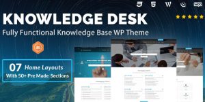 Discover KnowledgeDesk - Knowledge Base WordPress Theme on ThemeForest. Optimize your support hub or product site effortlessly. Subscribe to Bevaultx!