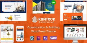 Elevate your construction website with Kontruk - a powerful