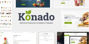 Konado WordPress theme was designed for the most trending theme of the modern day society that has been purposely built for all types of organic products related to farms