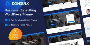 Konsulx - Business Corporate WordPress Theme