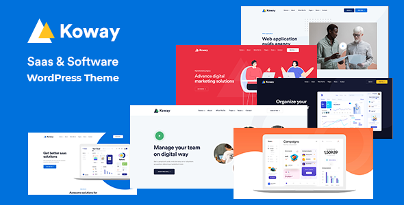 Koway SaaS Landing Page WordPress Theme Overview Welcome to the future of SaaS landing pages with the Koway SaaS Landing Page WordPress Theme. This theme is a game-changer for businesses looking to elevate their online presence. Packed with a myriad of features and an easy-to-use interface